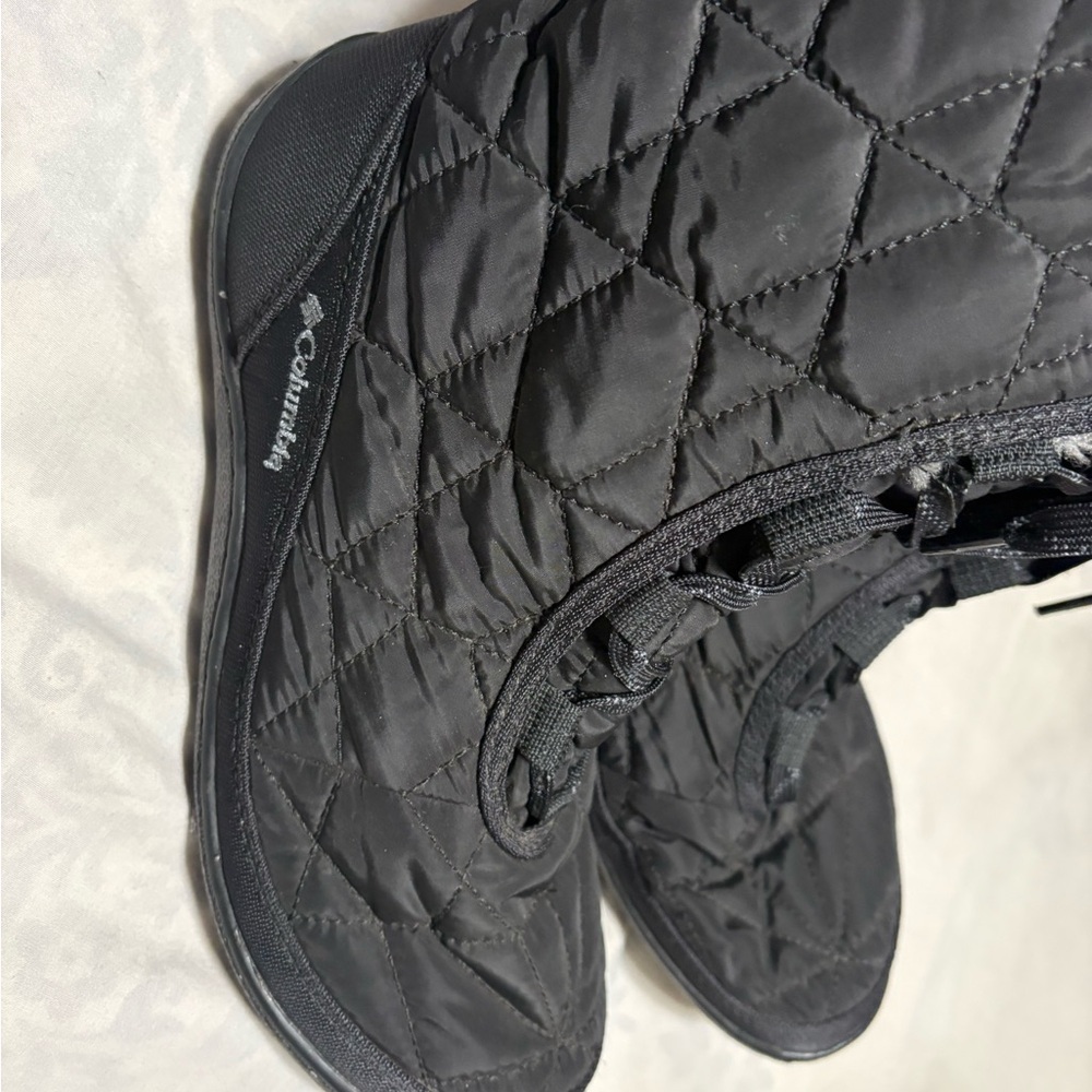 Columbia Women's Black Quilted Winter Boots - Picture 8 of 15